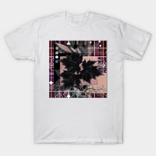 Organic Meets Geometric Collage T-Shirt